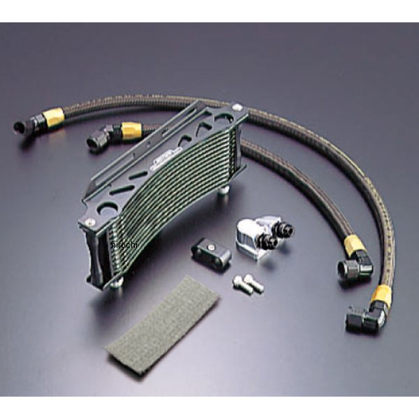 AC14037113B ACTIVE アクティブ オイルクーラーキット ラウンド #8 9-13R  GPZ1100F、Z1100GP ブラック仕様