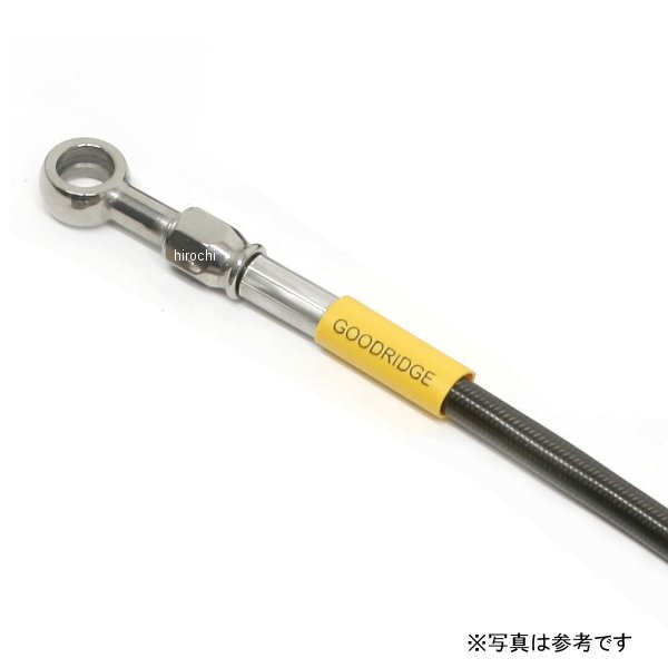 20635500S アクティブ ACTIVE BUILD A LINE ブレーキホース ステン フロント 23年 XSR125 スモーク