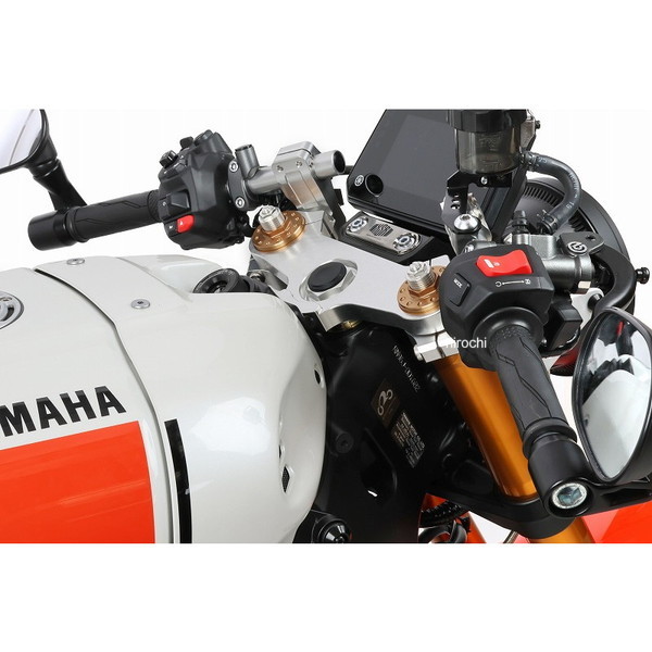 13630006 アクティブ ACTIVE セパレートハンドル&トップブリッジキット ヤマハ XSR900 25 シルバー
