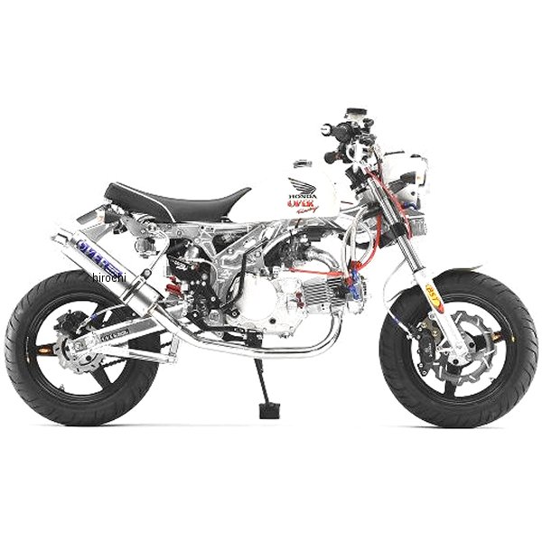 13-01-16 オーヴァー OVER フルエキゾースト モンキー ステンレス/チタン