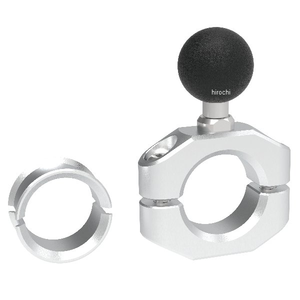 00083000 サインハウス マウントシステム セカンド パイプクランプベース L size カームシルバー (22.2mm/1inch)