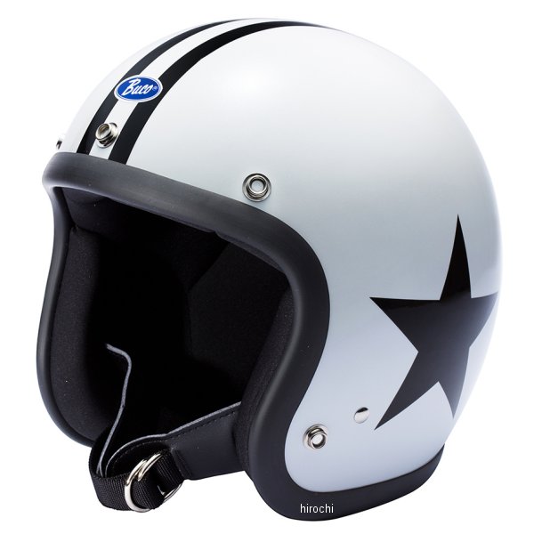 0107EBCAWO015 ブコ BUCO ジェットヘルメット エクストラブコ ワイルドワン パールホワイト Lサイズ
