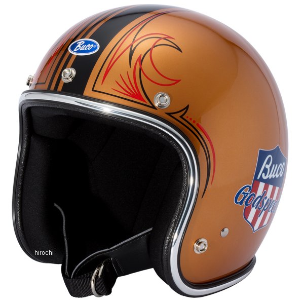 0107EBCGS515 ブコ BUCO ジェットヘルメット エクストラブコ ゴッドスピード カッパー Lサイズ