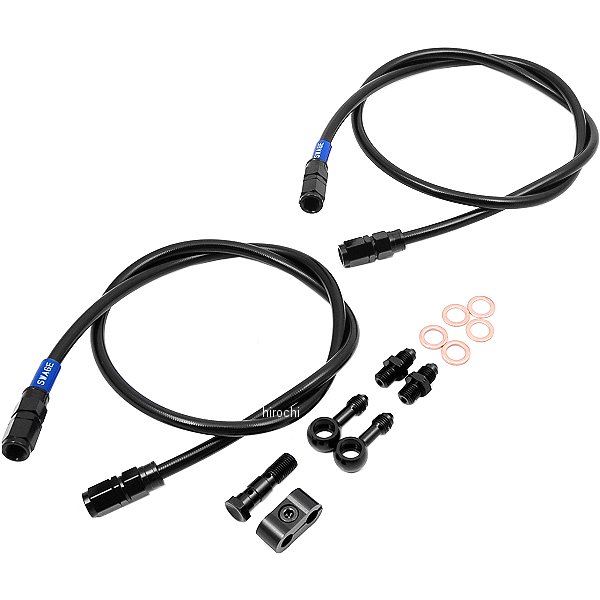 BAFB817 スウェッジライン SWAGE-LINE フロント ブレーキホースキット 96年-03年 XL1200S 黒 スモーク