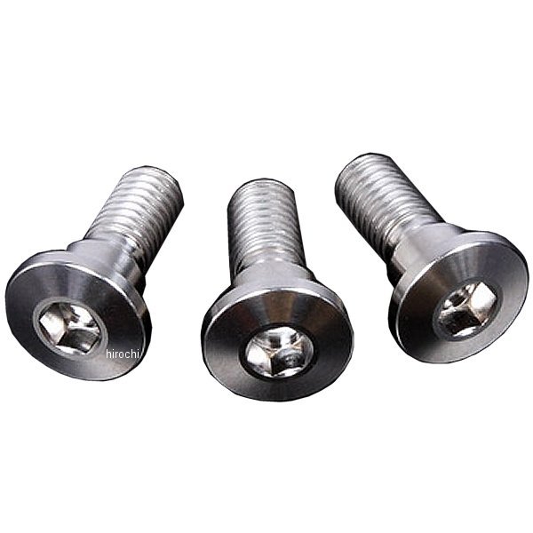 ZT10-0551 ジータ ZETA チタンブレーキディスクボルト フランジボルト φ6-M6X17 1本入り