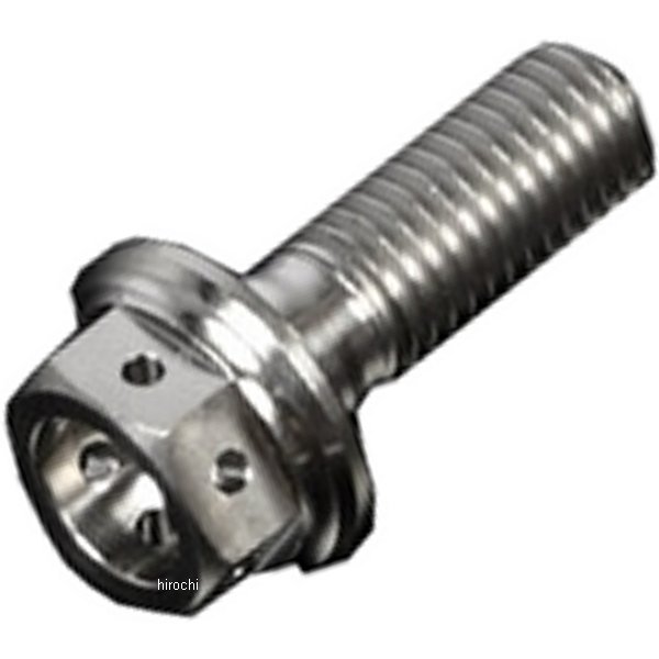 ZT03-0650 ジータ ZETA チタンフランジボルト 汎用 スタンダード M6 P1.0 50mm 1本入り