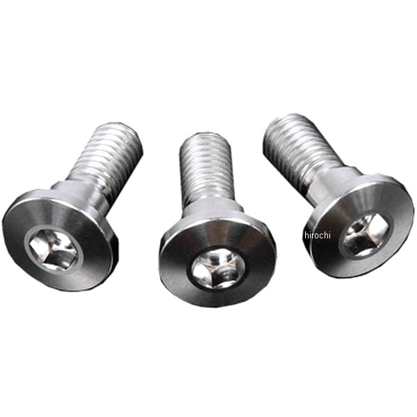 ZT31-3724 ジータ ZETA チタンブレーキディスクボルト 90年-16年 スズキ、カワサキ シンヘッド φ10-M8X14.5 4本入り