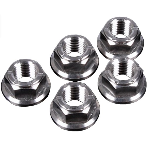 ZT35-1005 ジータ ZETA チタンスプロケナットセット 汎用 M10 P1.25 5個入り