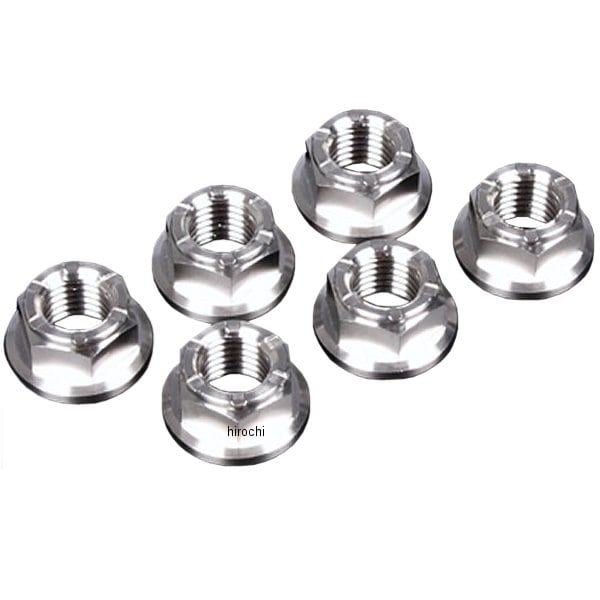 ZT35-1006 ジータ ZETA チタンスプロケナットセット 汎用 M10 P1.25 6個入り