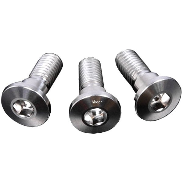 ZT31-5706 ジータ ZETA チタンブレーキディスクボルト 90年-16年 XT600E、WR250R、WR250X フランジボルト φ6-M6X15 6本入り