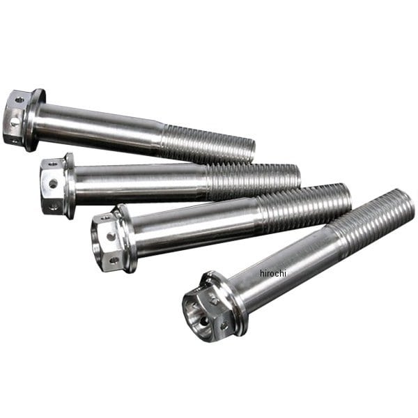 ZT33-1704 ジータ ZETA チタンキャリパーマウントボルト 汎用 ラジアルマウント M10 P1.25 70mm 4本入り