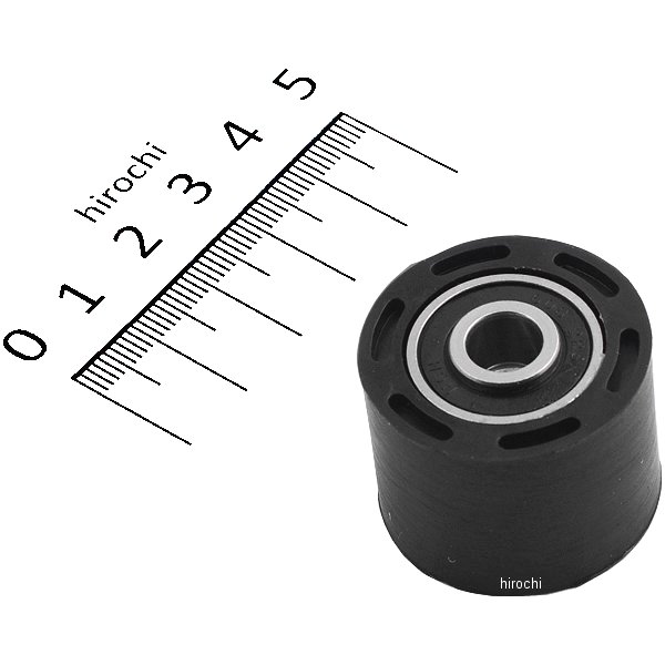 D47-41-341 ディーアールシー DRC チェーンローラー S 32mm 黒 1個入り