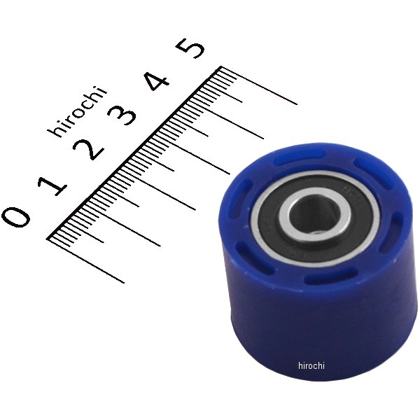 D47-41-342 ディーアールシー DRC チェーンローラー S 32mm 青 1個入り