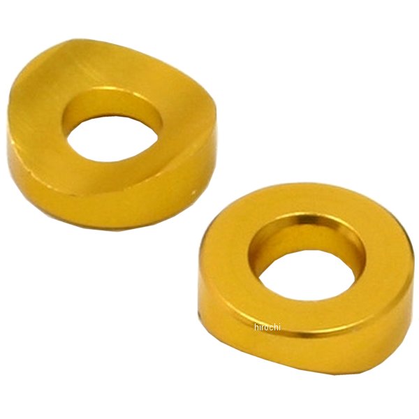 D58-01-103 ディーアールシー DRC アルミリムロックスペーサー ゴールド 2個入り