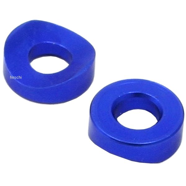 D58-01-102 ディーアールシー DRC アルミリムロックスペーサー 青 2個入り