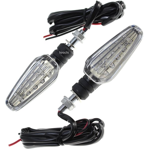 D45-60-209 ディーアールシー DRC モトレッド LEDフラッシャー #602 クリア 2PK