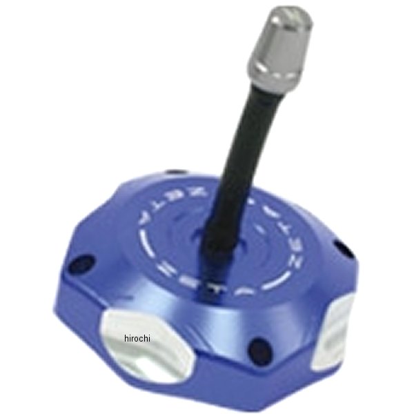 ZE87-2301 ジータ ZETA ガスキャップ レーサー用 04年-13年 スズキ 青