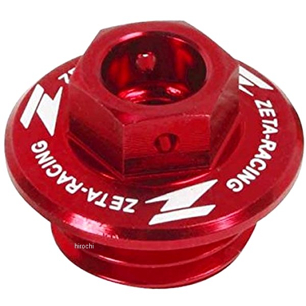 ZE89-2210 ジータ ZETA オイルフィラーキャップ 01年-13年 ヤマハ、スズキ 赤