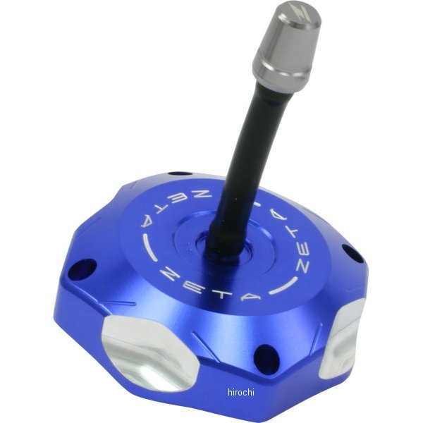 ZE87-6101 ジータ ZETA ガスキャップ トレール用 91年-14年 ヤマハ、92年-09年 スズキ 青