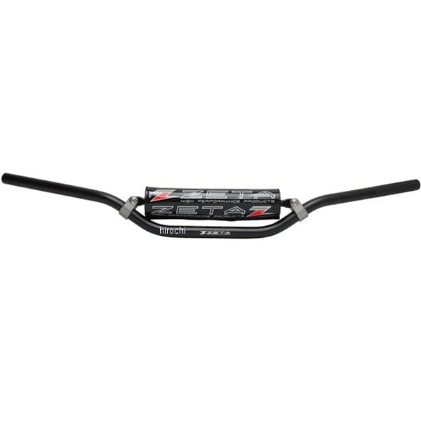 ZE09-9221 ジータ ZETA CXハンドルバー RM85、KX85 黒 Mini Racer-Low