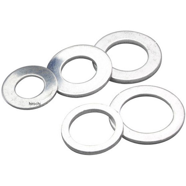 D59-52-550 ディーアールシー DRC アルミガスケットワッシャー M10 18.5x10 T=1.5 5個入り