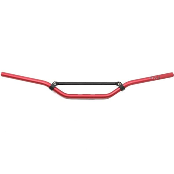 ZE07-6653 ジータ ZETA COMPハンドルバー WR250、KLX250 赤 Motard-Medium