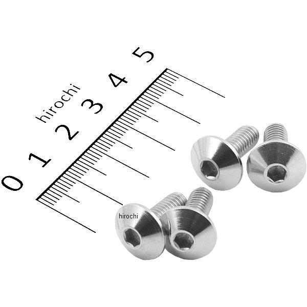 D58-36-015 ディーアールシー DRC テーパーキャップボルト M6x15mm ステンレス 4個入り