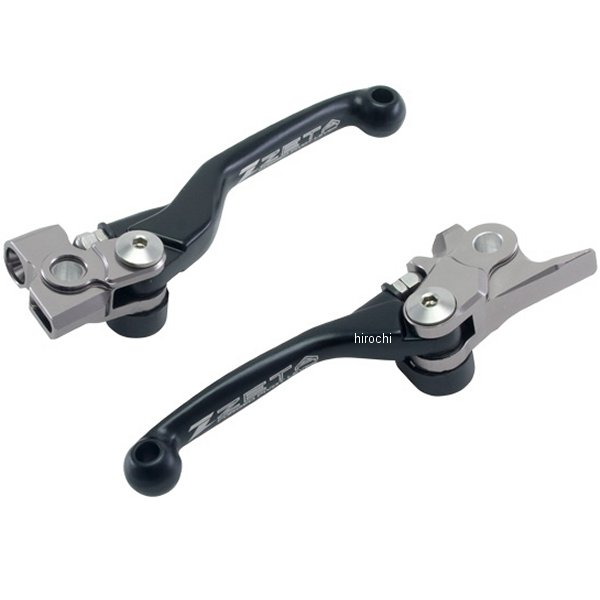 ZE44-4121 ジータ ZETA ピボットレバーセット FP 14年以降 KTM、ハスクバーナ 3フィンガー 黒