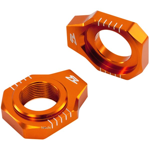 ZE93-5417 ジータ ZETA リアアクスルブロック 13-18年以降 KTM オレンジ