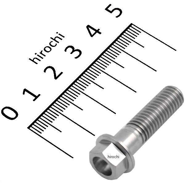 ZT03-0830 ジータ ZETA チタンフランジボルト 汎用 スタンダード M8 P1.25 30mm 1本入り