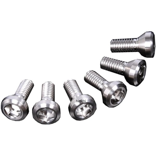 ZT31-2634 ジータ ZETA チタンブレーキディスクボルト 89年-07年 カワサキ カウンターシャンク M6X14 4本入り