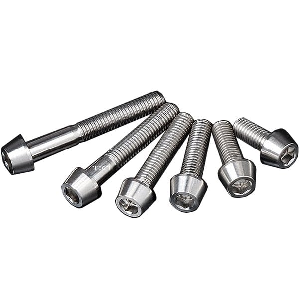 ZT08-0516 ジータ ZETA チタンキャップボルト 汎用 テーパー M5 P0.8 16mm 1本入り