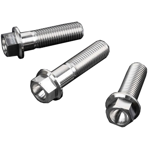 ZT03-1025 ジータ ZETA チタンフランジボルト 汎用 スタンダード M10 P1.25 25mm 1本入り