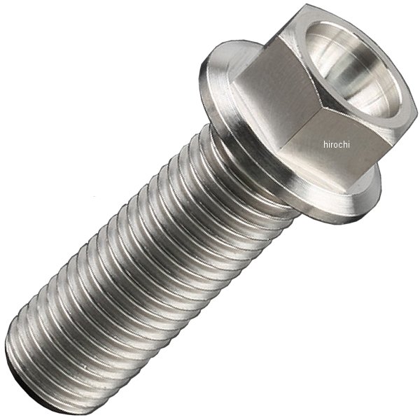 ZT03-1030 ジータ ZETA チタンフランジボルト 汎用 スタンダード M10 P1.25 30mm 1本入り