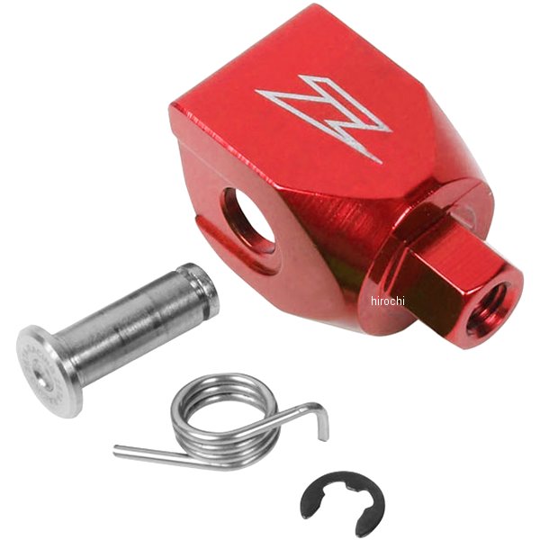 ZE90-3902 ジータ ZETA リボルバーシフトレバー 09年以降 ホンダ、スズキ、カワサキ リプレースチップマウント スタンダード 赤