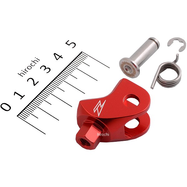 ZE90-3912 ジータ ZETA リボルバーシフトレバー ホンダ、カワサキ リプレースチップマウント ロング 赤