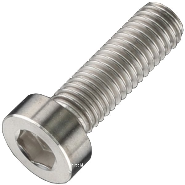 ZT07-2625 ジータ ZETA チタンキャップボルト 汎用 ローヘッド M6 P1.0 25mm 1本入り