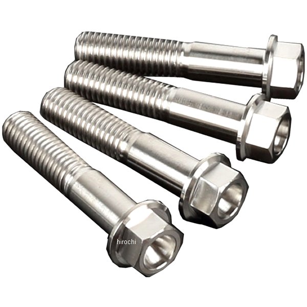 ZT83-2404 ジータ ZETA チタンボルトキット 94年-16年 ホンダ、ヤマハ、スズキ、カワサキ オフロード車 M8X40 4本入り