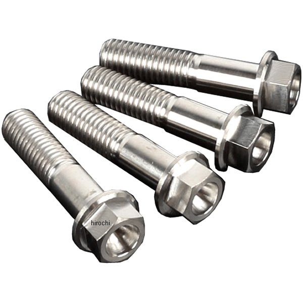 ZT83-2454 ジータ ZETA チタンボルトキット 94年-16年 ホンダ、スズキ、カワサキ オフロード車 M8X45 4本入り