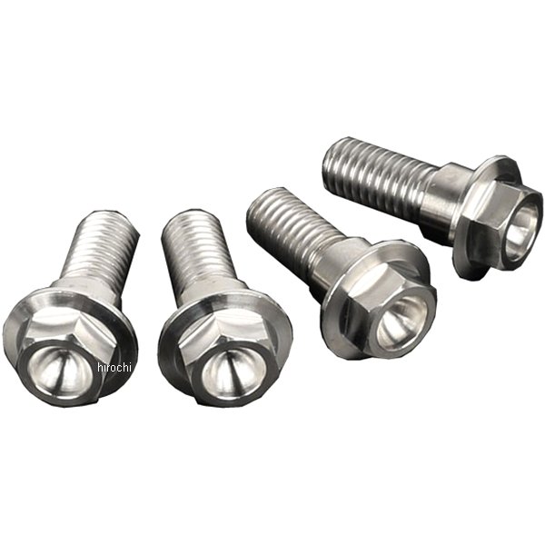 ZT31-0814 ジータ ZETA チタンブレーキディスクボルト 汎用 フランジボルト φ10-M8X22 4本入り