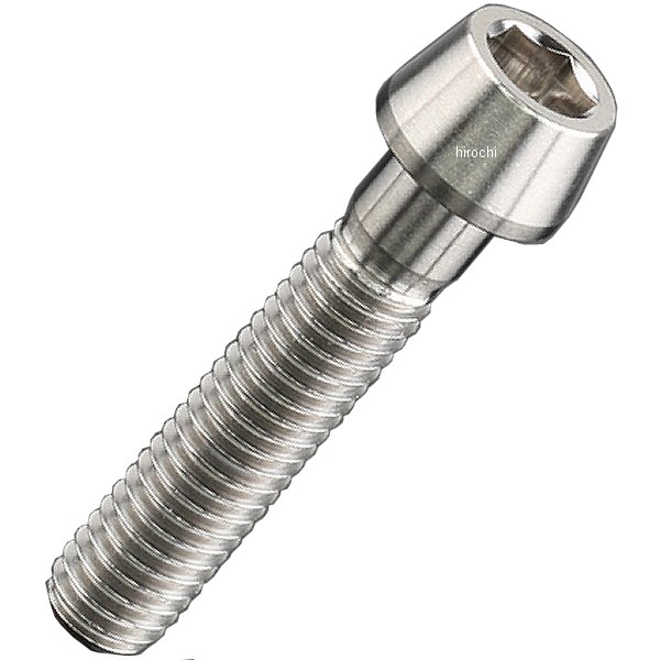 ZT08-0630 ジータ ZETA チタンキャップボルト 汎用 テーパー M6 P1.0 30mm 1本入り