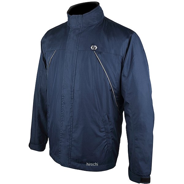 DG2365-1605 ディーエフジー DFG 秋冬モデル ランバージャケット ネイビー/白 Lサイズ