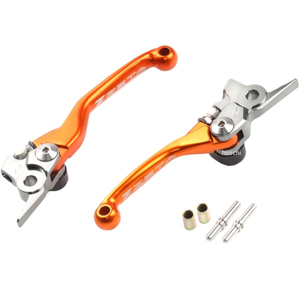ZE44-4157 ジータ ZETA ピボットレバーセット FP 14年以降 KTM 3フィンガー オレンジ