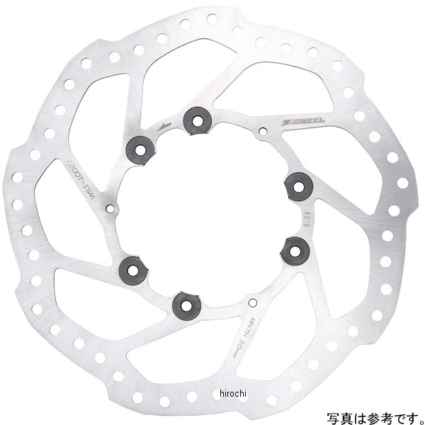 W51-10027 ズィーウィール Z-WHEEL ジグラムローター フロント CRF450L'19- ステンレス ソリッド
