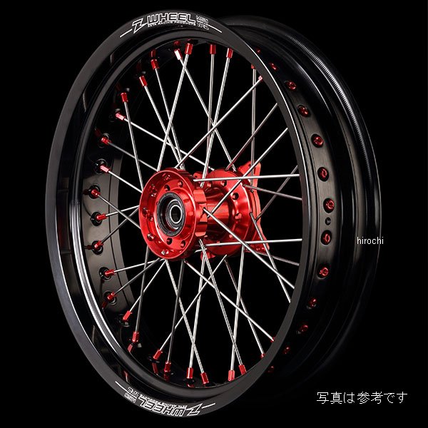 W27-13511 ズィーウィール Z-WHEEL AR1モタードホイール フロント KLX250'98-,D-TRACKER/X'98-,250SB 17インチ