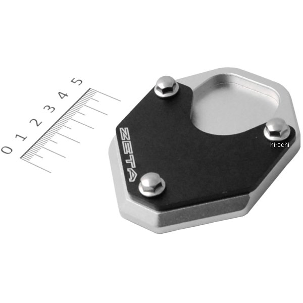 ZE56-6050 ジータ ZITA サイドスタンドエクステンダー 17年以降 CRF250L 黒/シルバー