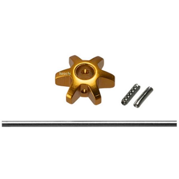 ZS61-9115 ジータ ZETA リプレースメント アジャストノブ パイロットレバー用 ゴールド