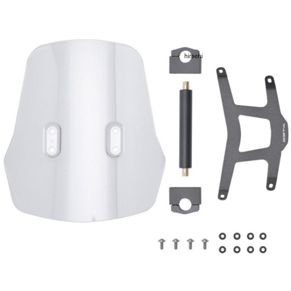 ZE70-1421 ジータ ZETA アドベンチャー ウィンドシールド スモーク 20年以降 テネレ700