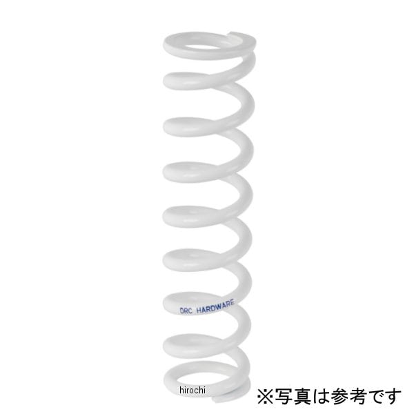 D35-02-323 ディーアールシー DRC リヤショックスプリング 08年以降 TTR110 白