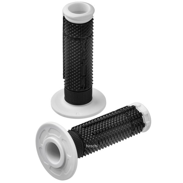 ZE47-0009 ジータレーシング ZETA RACING エッジグリップ クローズドエンド White/Black D4917